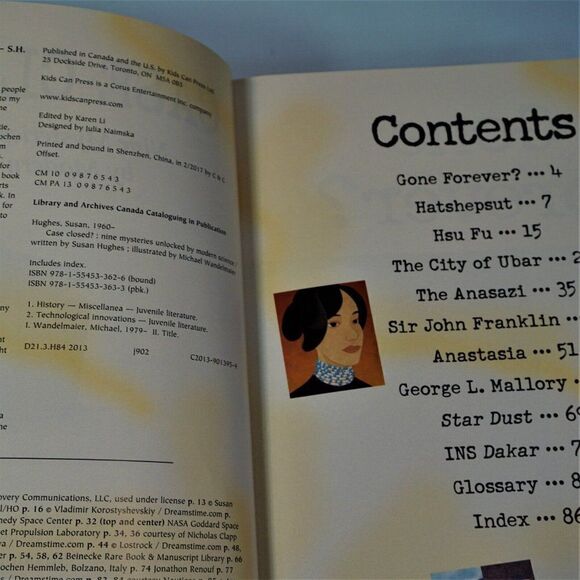 Case Closed? Nine Mysteries Unlocked by Modern Science by Susan Hughes 2013 PB - Picture 4 of 9